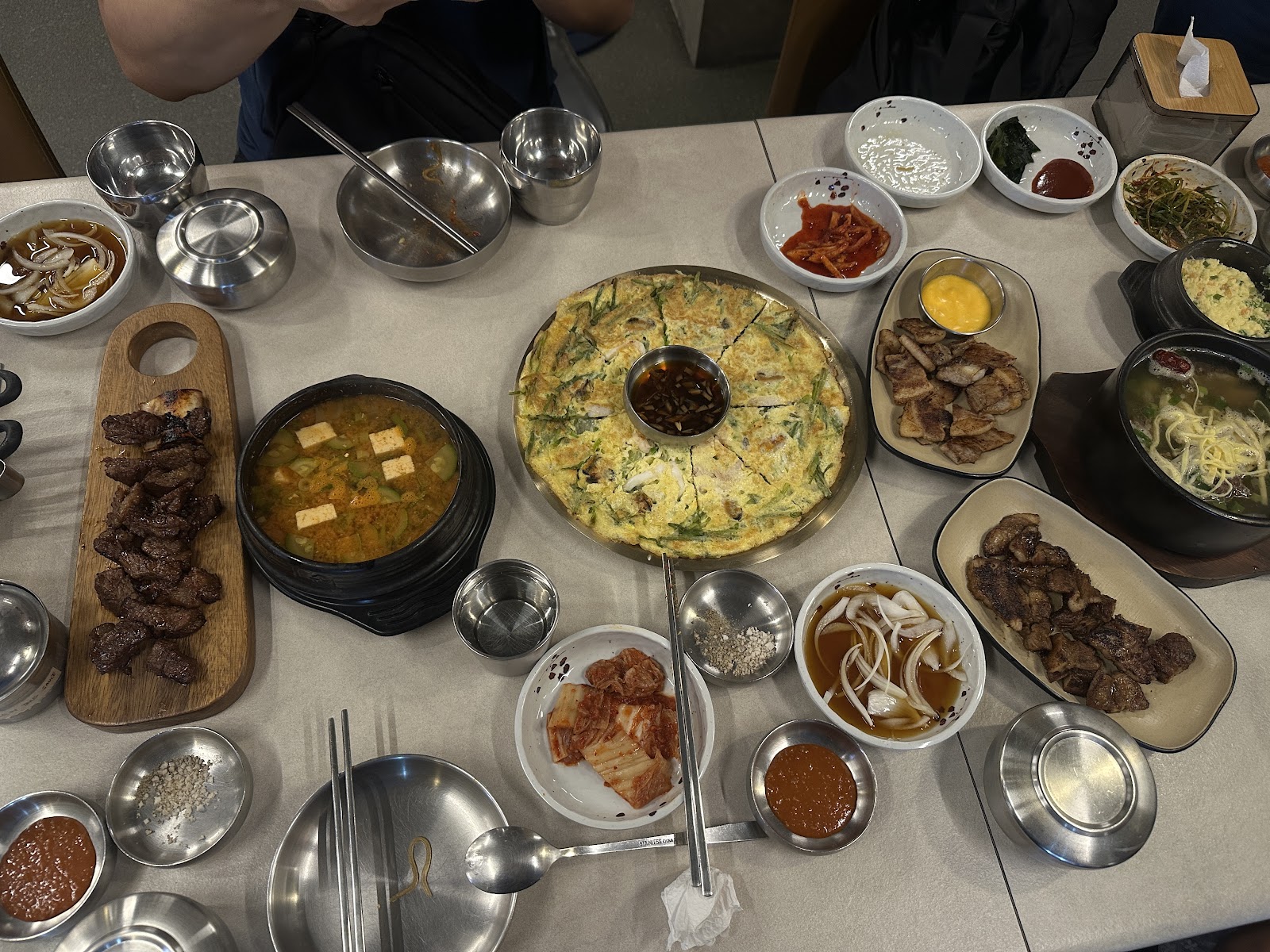 부산 BBQ 그릴 사진