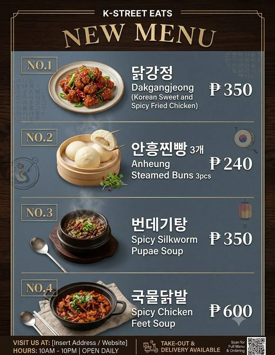 만두분식(K-street) menu 9