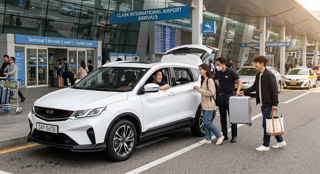 클락 공항 픽업권