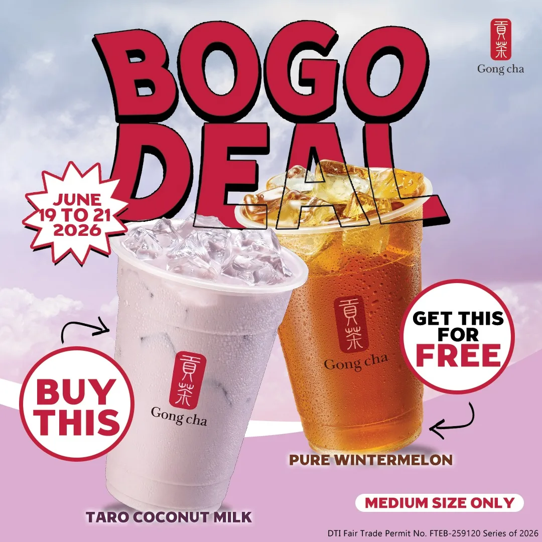 공차 BOGO — 타로코코넛밀크 사면 윈터멜론 무료