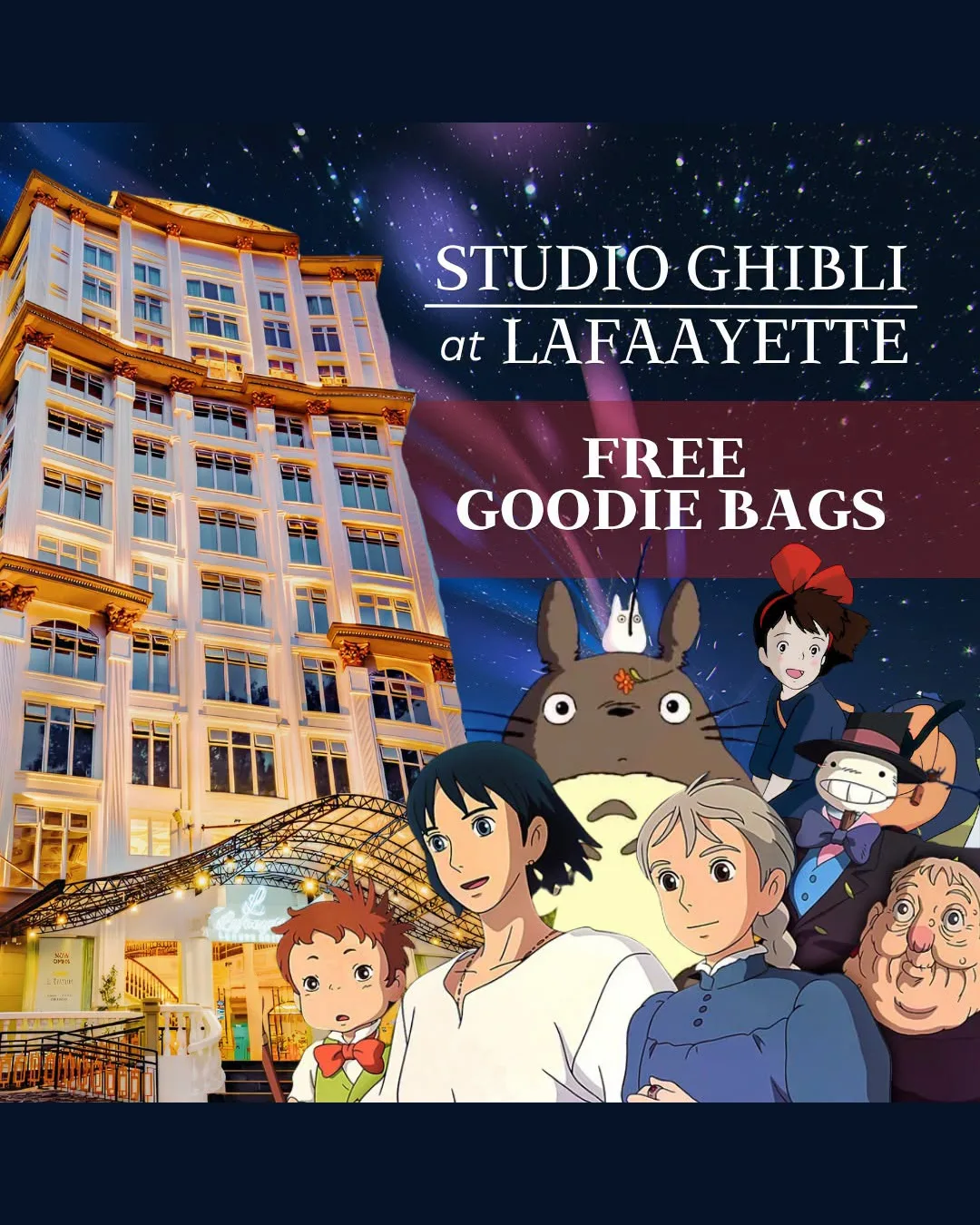바기오 Lafaayette Luxury Suites STUDIO GHIBLI AT LAFAAYETTE 핼러윈 특별 메리엔다 뷔페 및 가족 매직쇼 축제 행사