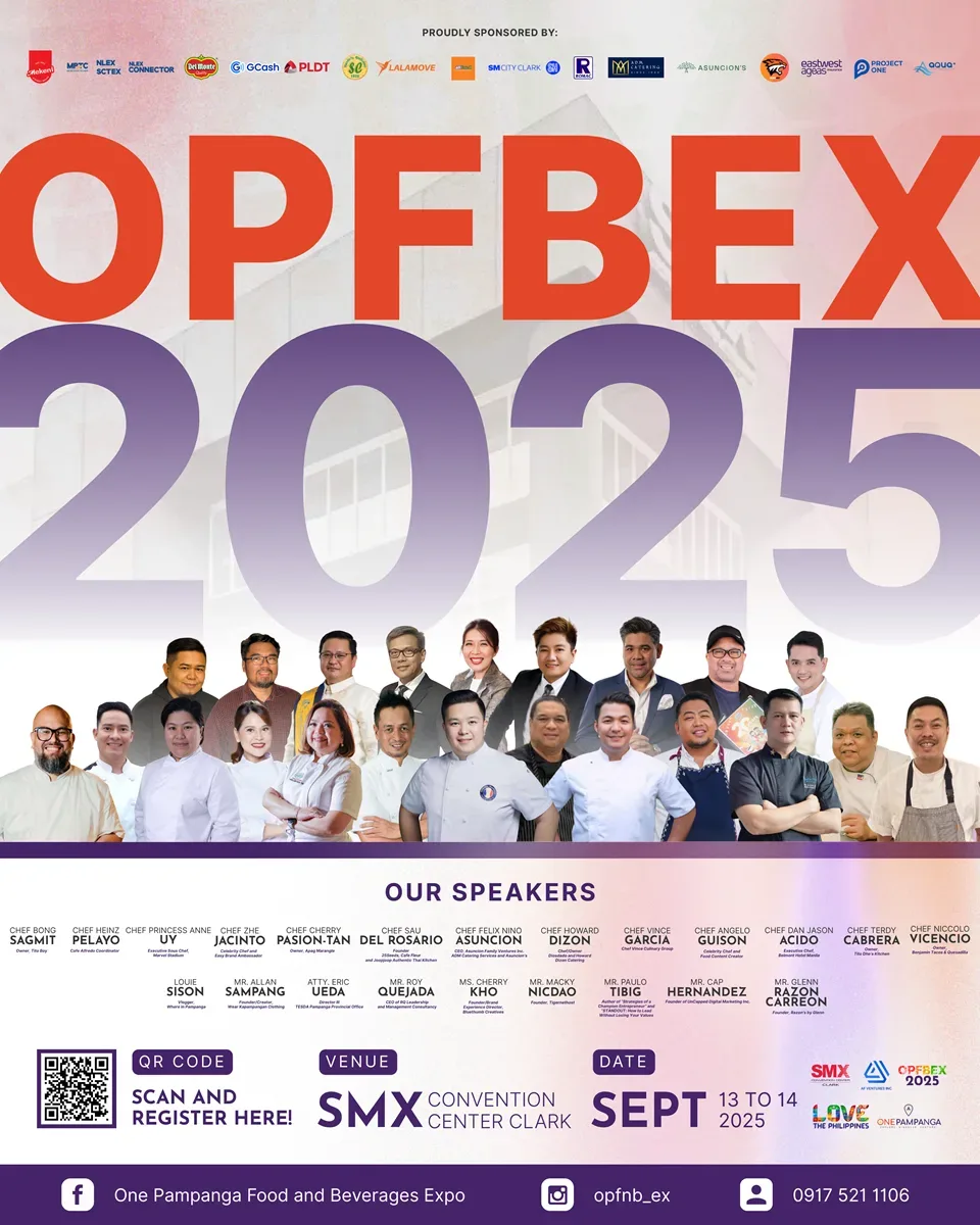 원 팜팡가 식음료 엑스포 2026 (One Pampanga Food & Beverage Expo - OPFBEX) 2/3