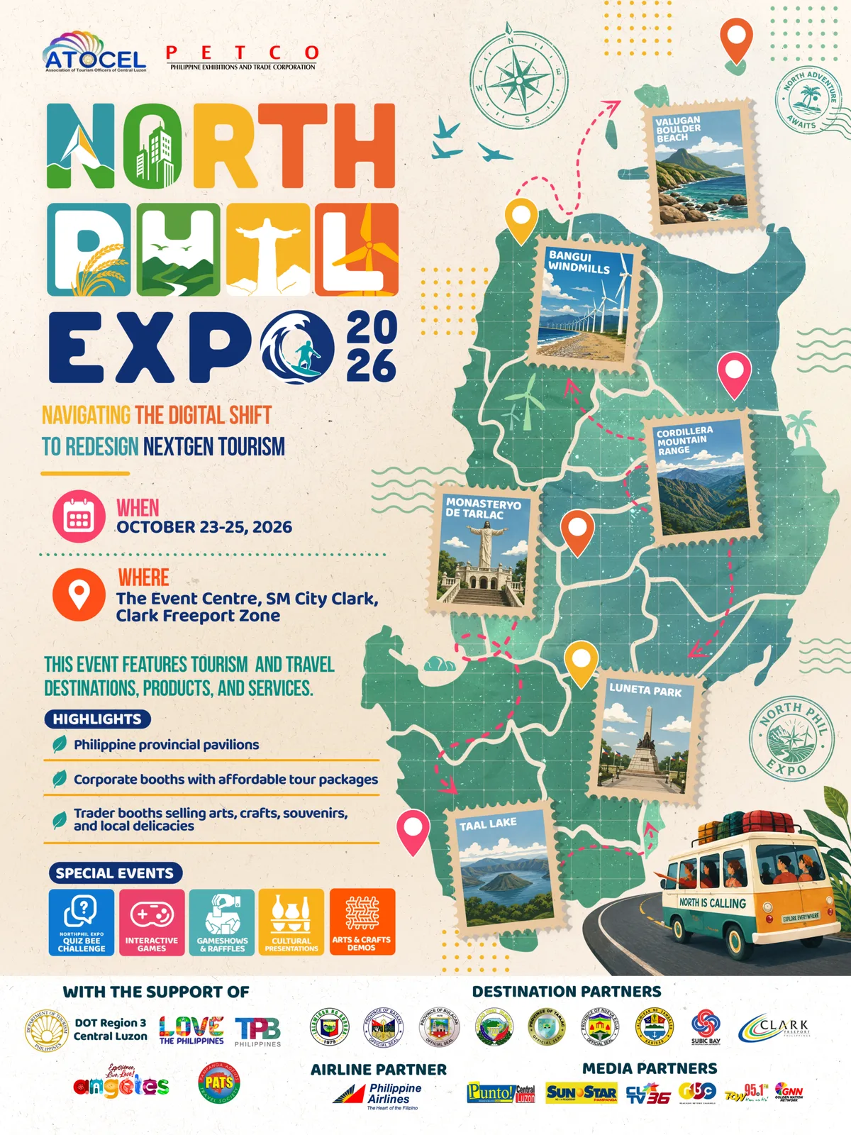 클락 NorthPhil Expo 2026 북필리핀 관광 여행 박람회