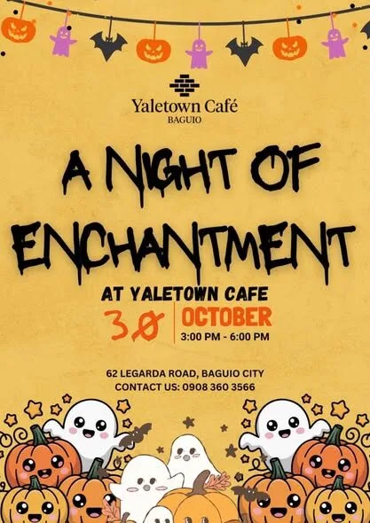 바기오 카페 A Night of Enchantment 코스튬 파티