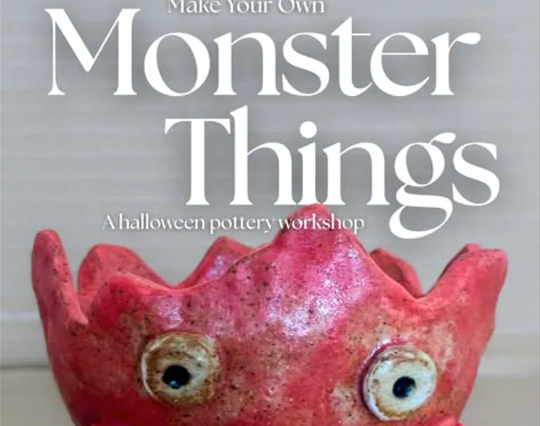 바기오 Make Your Own Monster Things 핼러윈 도자기 만들기 워크숍