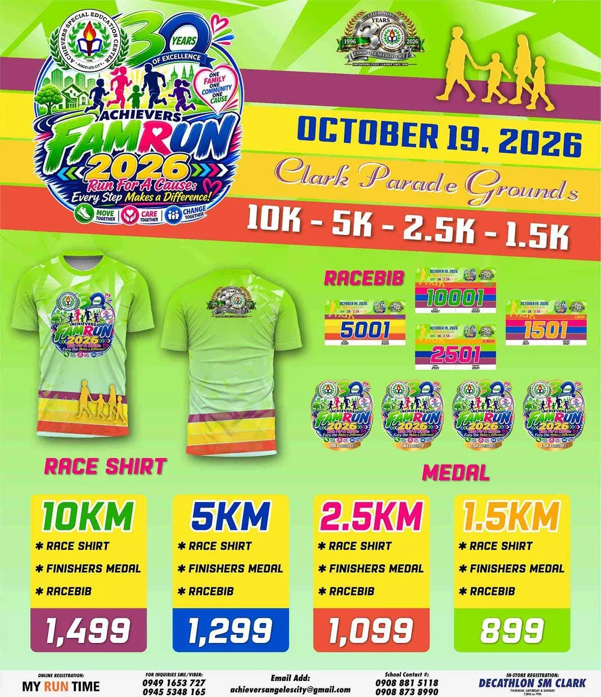 Achievers Fam Run 2026 Family Run in Clark