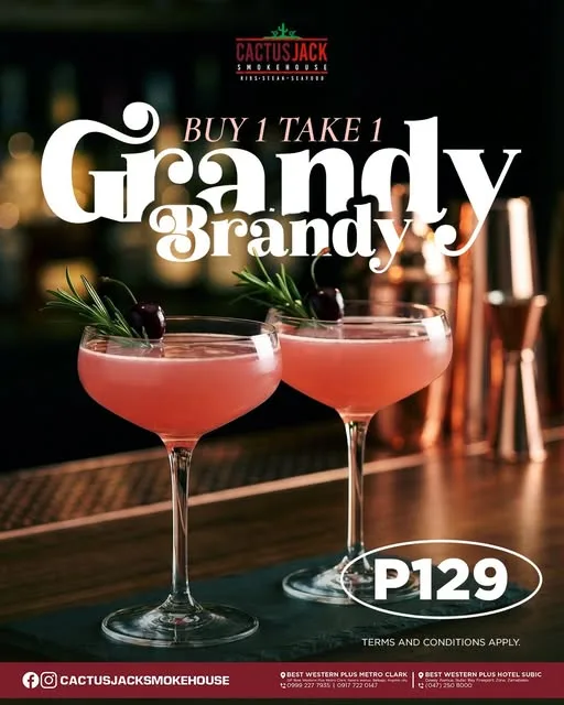 Ladies, your cocktail date awaits! Enjoy Buy 1, Take 1…