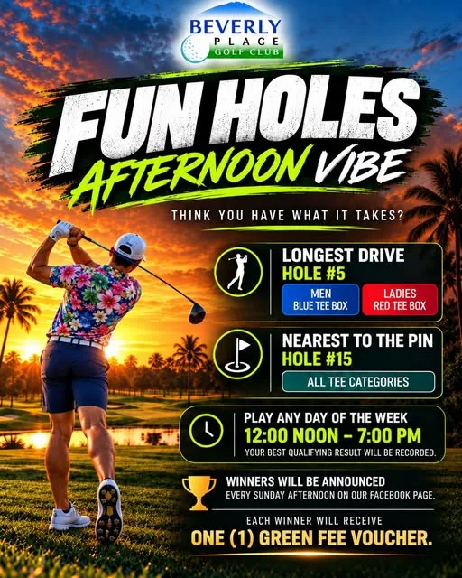 LIV GOLF FUN HOLES — AFTERNOON VIBE IS HERE!
