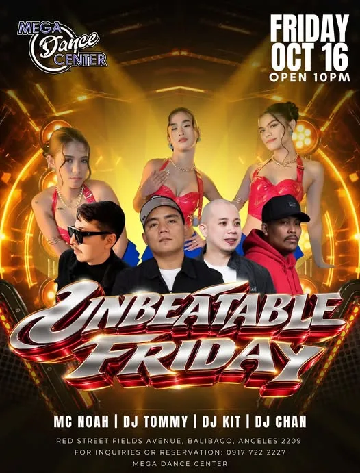 UNBEATABLE FRIDAY at MEGA DANCE CENTER!