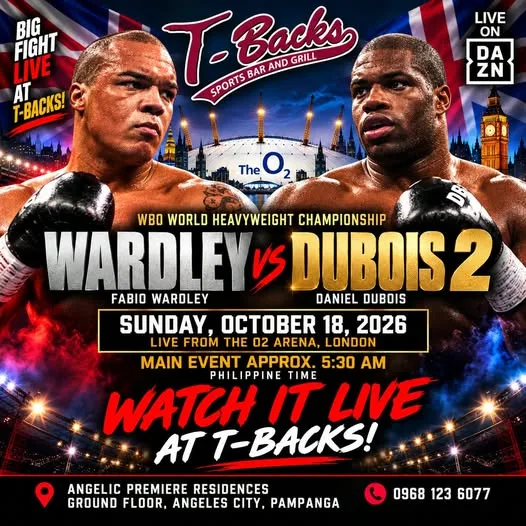 HEAVYWEIGHT BOXING SHOWDOWN — LIVE AT T-BACKS!