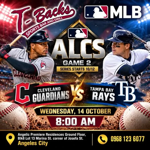 **MLB PLAYOFF ACTION LIVE AT T-BACKS!**