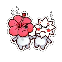 화나 · Angry